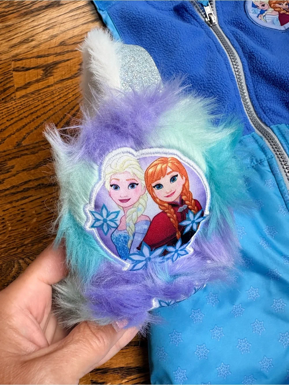 Disney Frozen snow bib set 5T